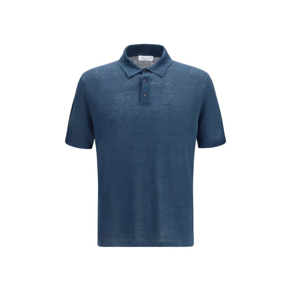 Roberto Collina Men Linen Polo